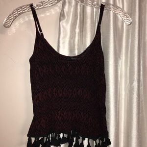 Cropped tank top